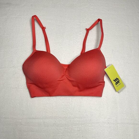 All in motion Size Med Seamless Padded Bra Bundle, Adjustable Straps, 3 Colors - Picture 3 of 9